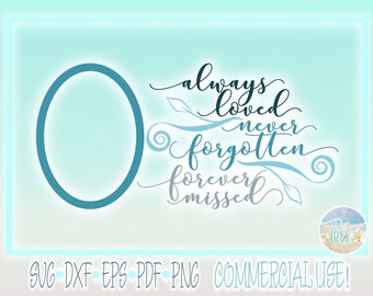 Never Forgotten Svg Etsy