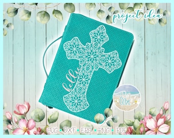 Cross Mandala Zentangle SVG Files for Cricut Silhouette - Dxf Eps Pdf Png Included