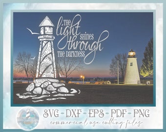 Download Lighthouse Mandala Etsy