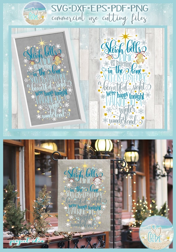 Cricut Image Set Winter Wonderland 50 Digital Cutting Images Card Making  Xmas