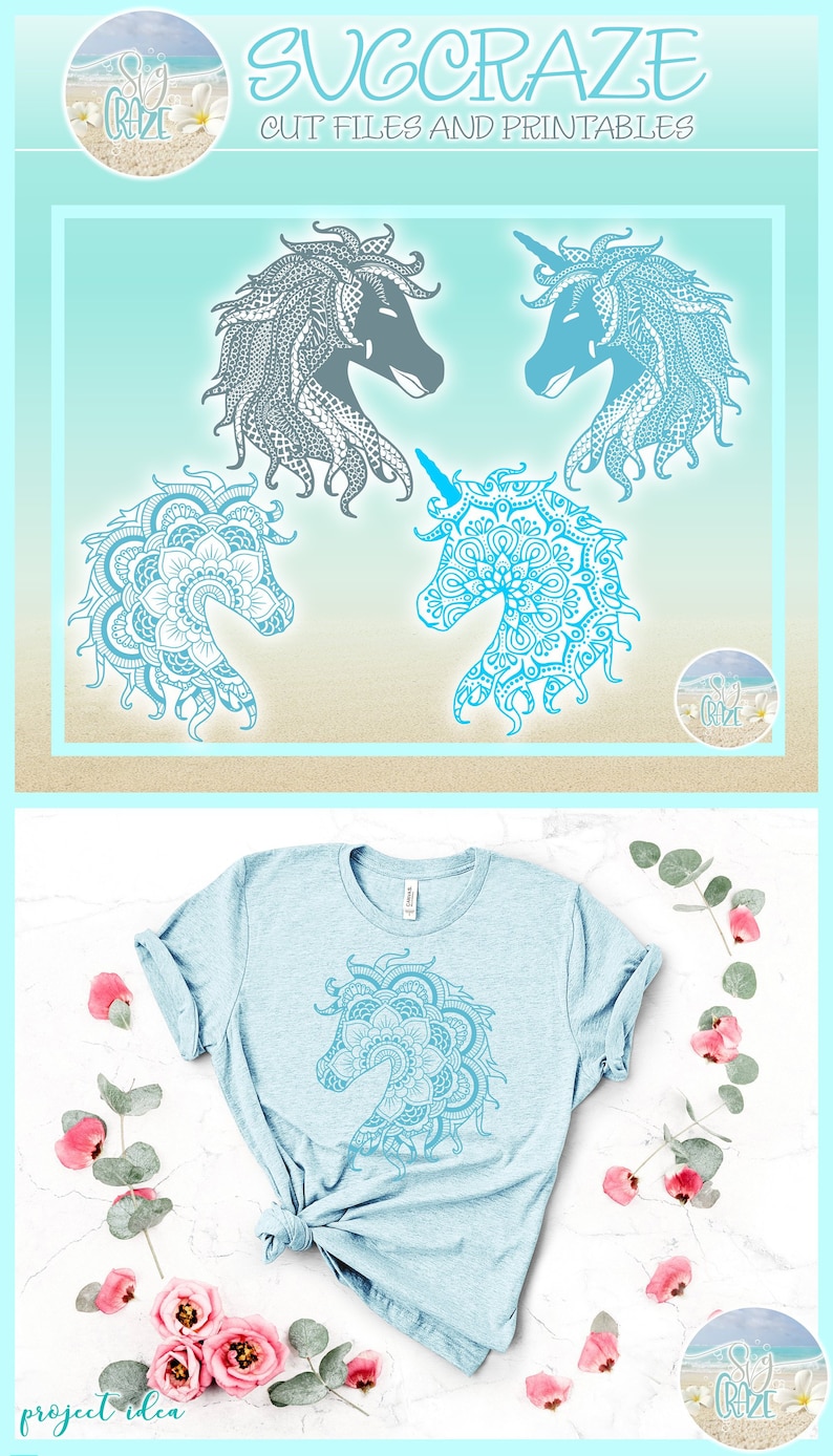 Free Free 198 Unicorn Mandala Cricut SVG PNG EPS DXF File