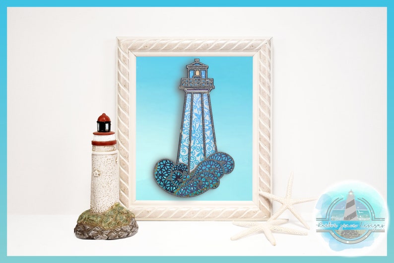 Download 3D Layered Design Lighthouse Mandala SVG file Multi | Etsy