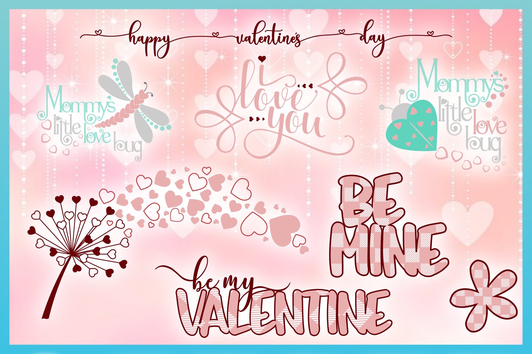 The Colossal Valentines Day Bundle SVG Files for Cricut Silhouette ...