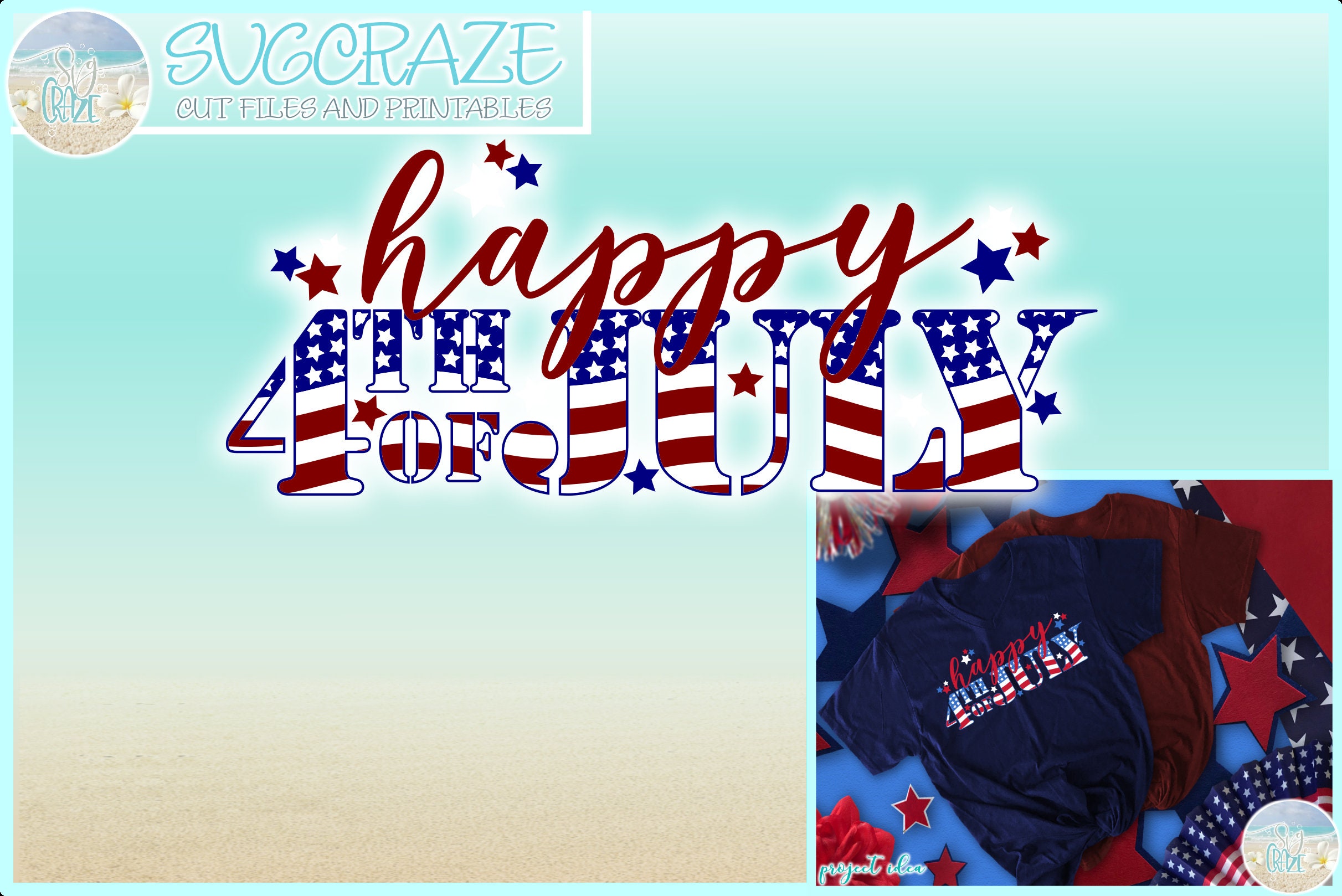 Happy 4th of July Independence Day Usa Flag SVG Files for Cricut ...