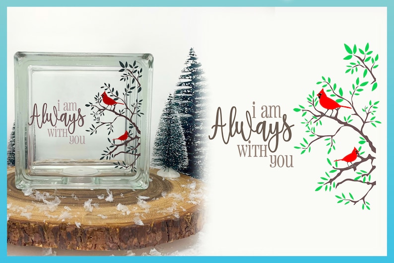 Download I Am Always With You Cardinal Quote SVG Files for Cricut ...