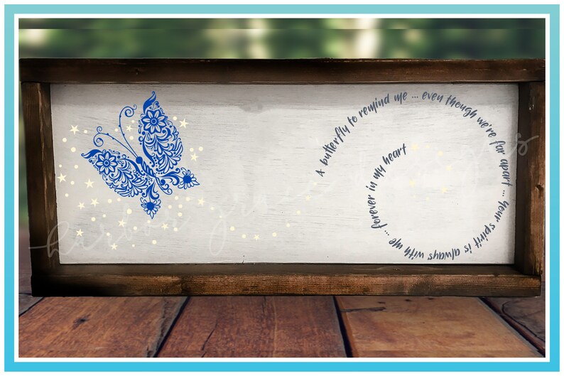 Download Butterfly To Remind Me Memorial Quote Mandala Zentangle ...