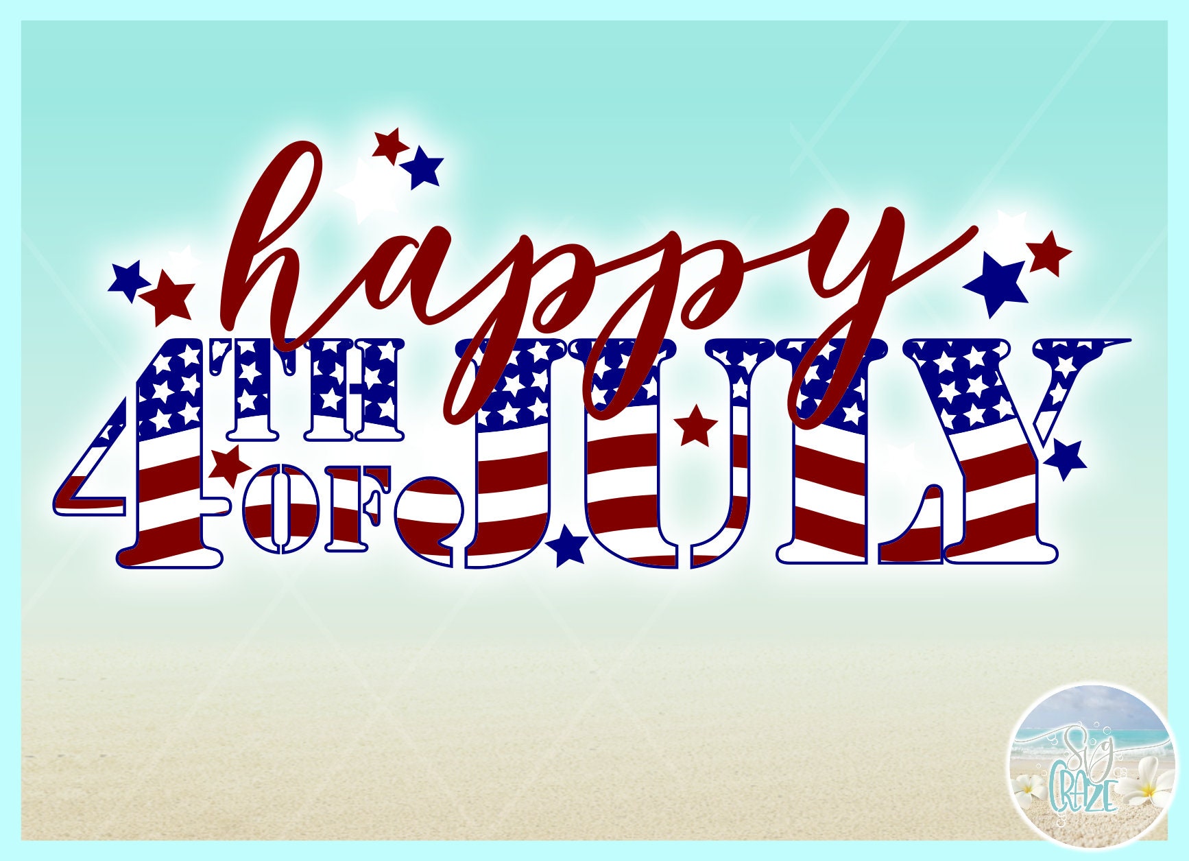 Happy 4th of July Independence Day Usa Flag SVG Files for Cricut ...
