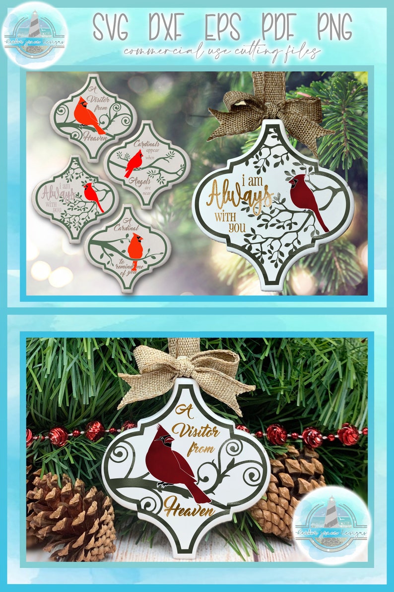 Fits Home Depot Bianco tiles Cardinal Quotes Arabesque Tile Ornament Bundle SVG Files for Cricut Silhouette Dxf Eps Pdf Png Included
