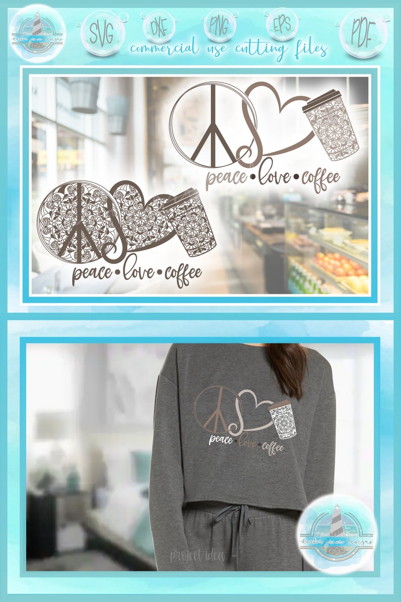 Free Free Peace Love Coffee Svg 180 SVG PNG EPS DXF File