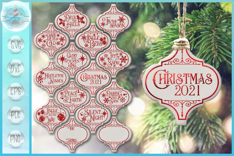 Free Free 209 2021 Christmas Ornaments Svg Free SVG PNG EPS DXF File