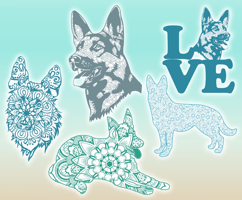 Download Mandala Dog Svg For Cricut - SVG Layered