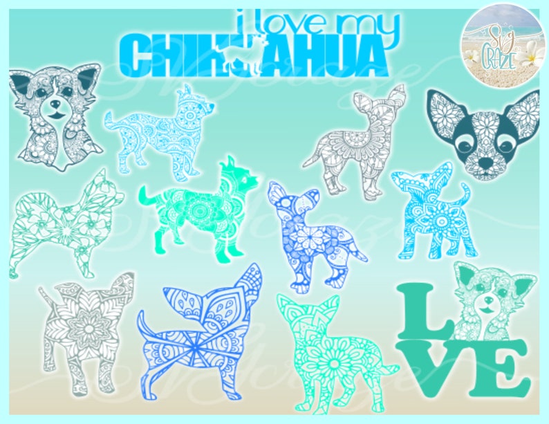 Free Free 163 Chihuahua Mandala Svg Free SVG PNG EPS DXF File
