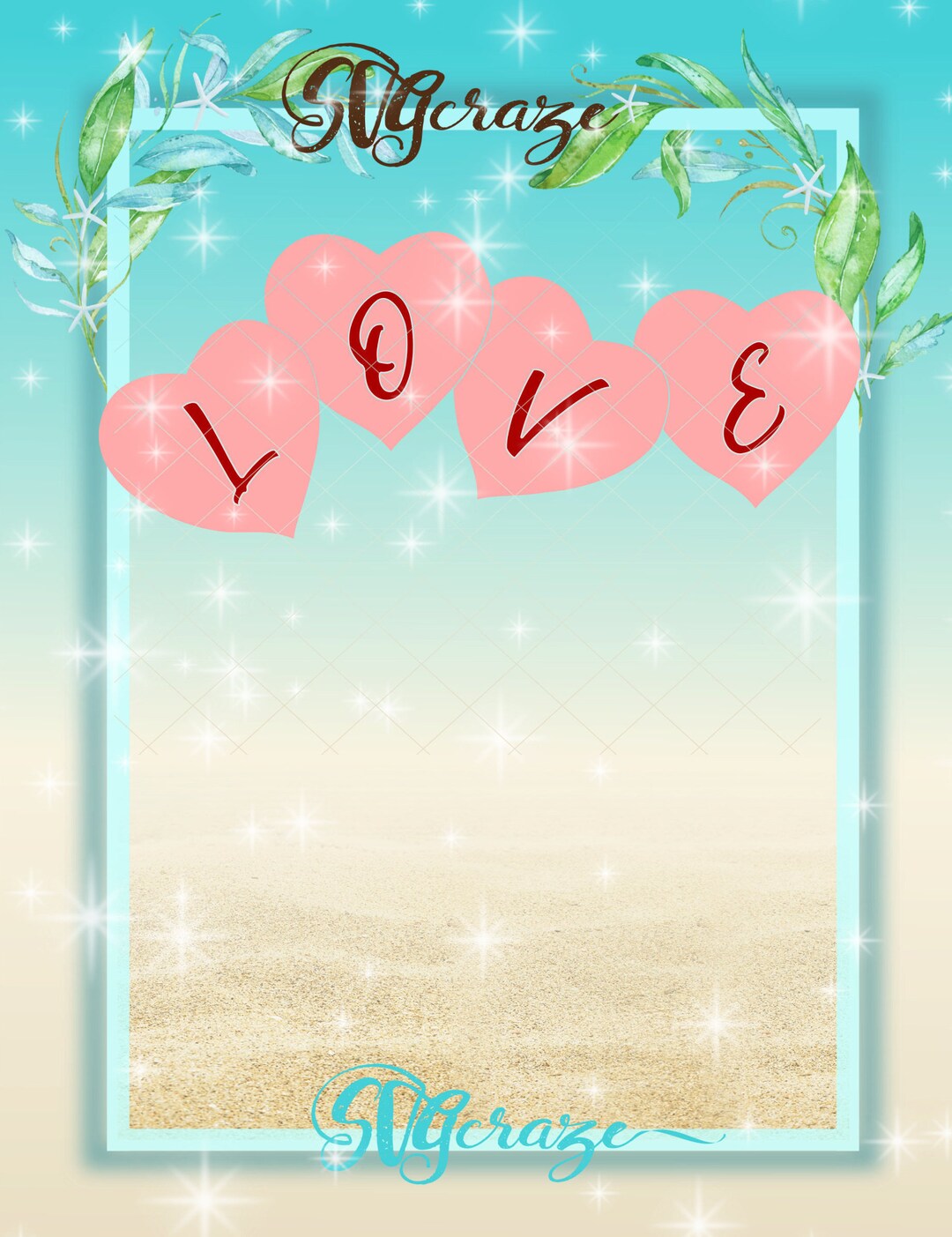 Love Hearts Valentines Day SVG Files for Cricut Silhouette - Dxf Eps ...