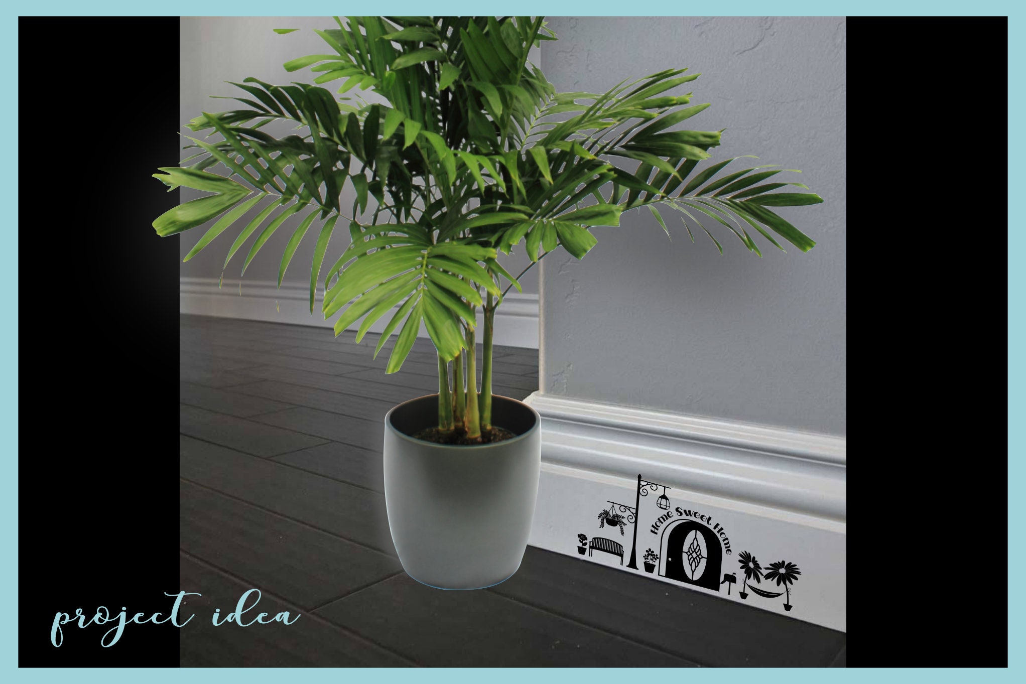 Baseboard Mouse House SVG Files for Cricut Silhouette - Dxf Eps Pdf Png ...
