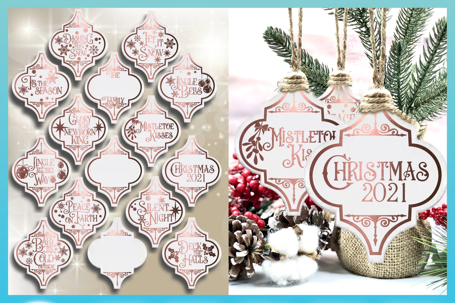 Free Free 209 2021 Christmas Ornaments Svg Free SVG PNG EPS DXF File