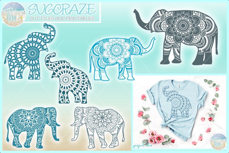 Free Free 176 Simple Elephant Mandala Svg SVG PNG EPS DXF File