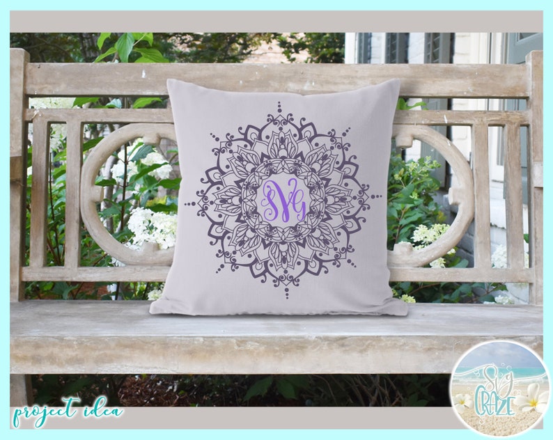Dxf Eps Pdf Png Included Hand Drawn Mandala Zentangle SVG Files for Cricut Silhouette