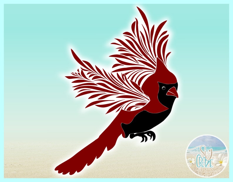 Download Cardinal SVG Files for Cricut Silhouette Dxf Eps Pdf Png | Etsy