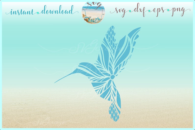 Hummingbird Mandala Svg Free For Cricut - Layered SVG Cut File