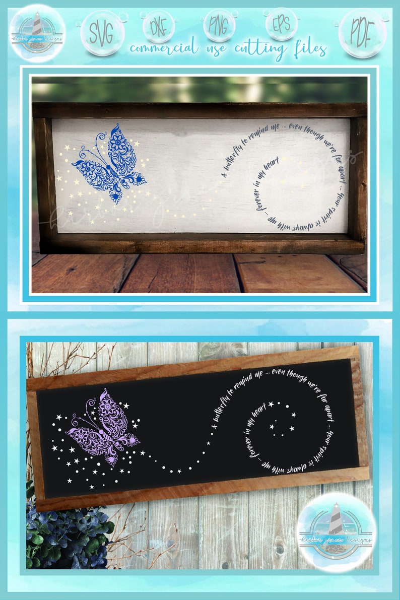 Download Butterfly To Remind Me Memorial Quote Mandala Zentangle ...