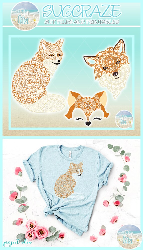 Download Clip Art Mandala Fox Svg Zentangle Animal Svg Cricut Svg File Zentagle For Cricut Silhouette Cut File Intricate Svg Fox Cut File Zentangle Fox Svg Art Collectibles
