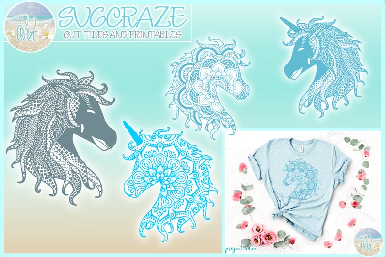 Free Free 79 Unicorn Mandala Cricut SVG PNG EPS DXF File