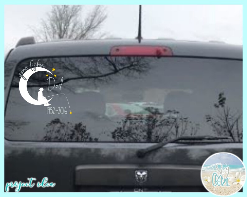 Download Gone Fishin Memorial Quote SVG Files for Cricut Silhouette ...