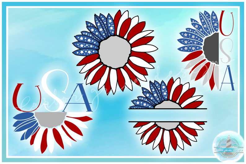 Free Free 282 Sunflower Heart Flag Svg SVG PNG EPS DXF File