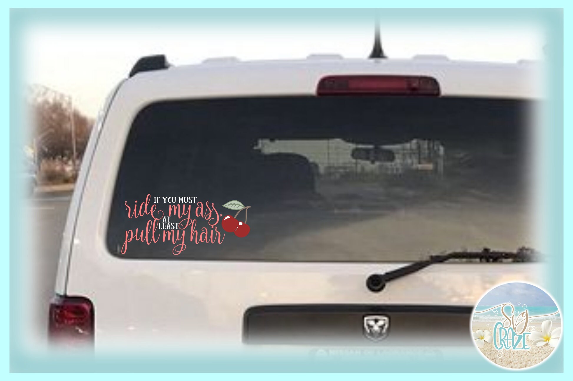 Fun Vehicle Decals Quote Sayings Bundle SVG Files for Cricut Etsy