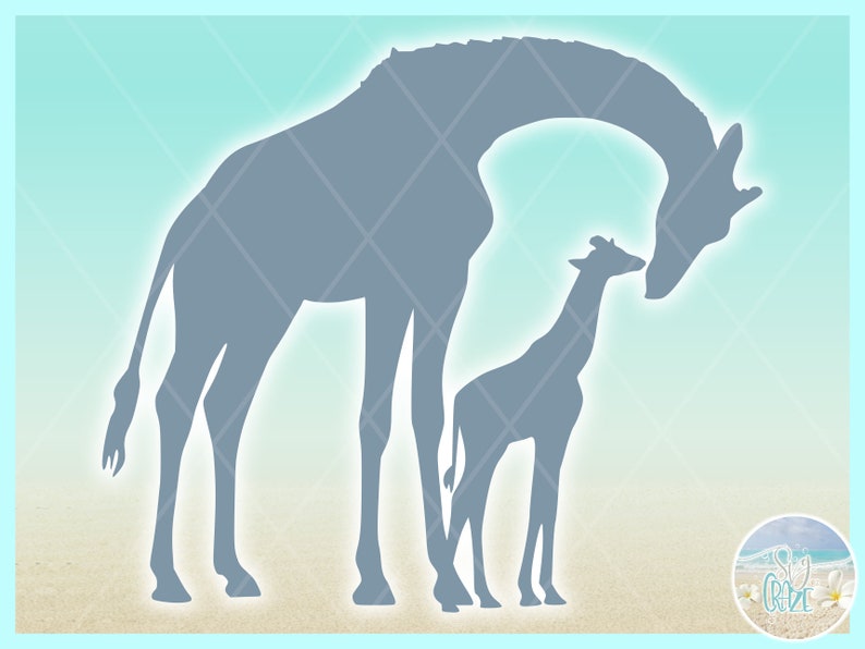Free Free 207 Silhouette Baby Giraffe Svg SVG PNG EPS DXF File