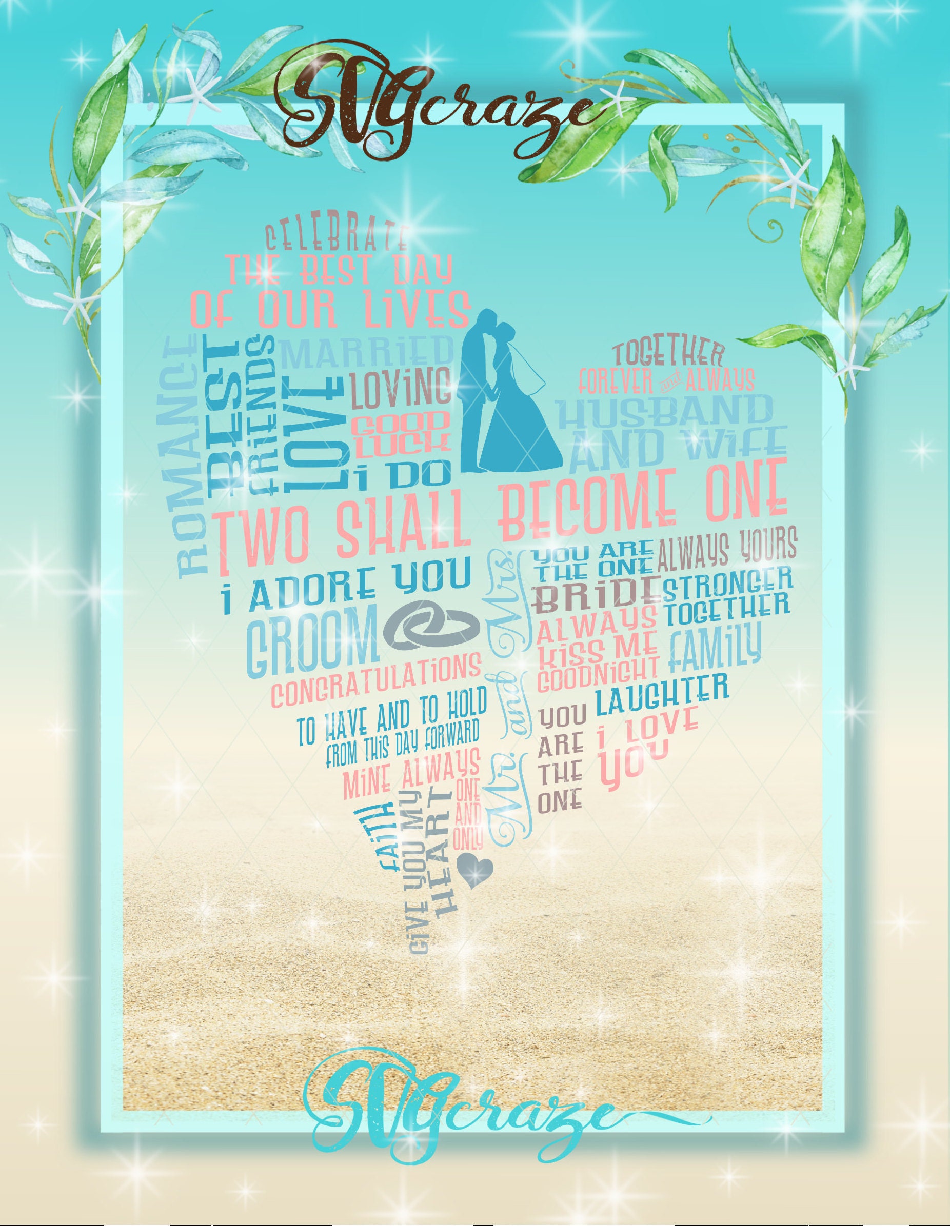 Wedding Svg Wedding Gift Anniversary Gift Svg Marriage Svg ...