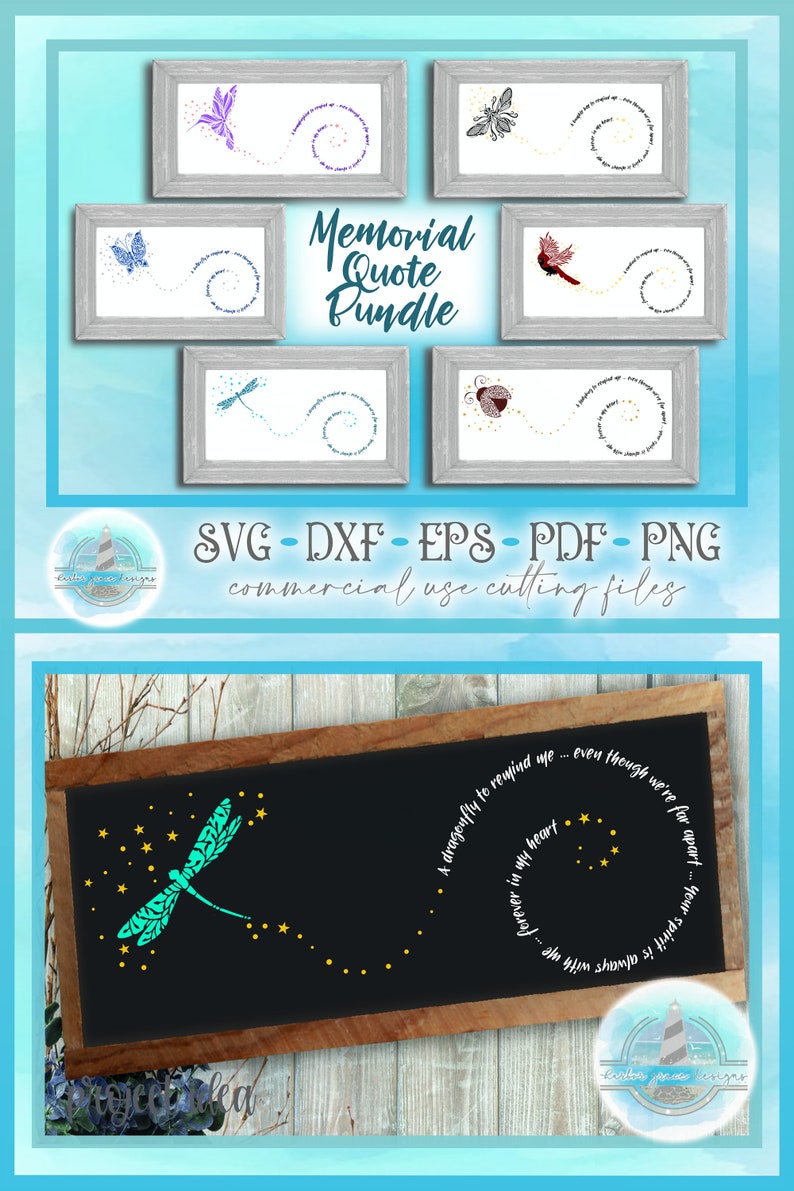 Download To Remind Me Memorial Quote Bundle SVG Files for Cricut | Etsy