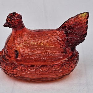 Glass Chicken - Etsy
