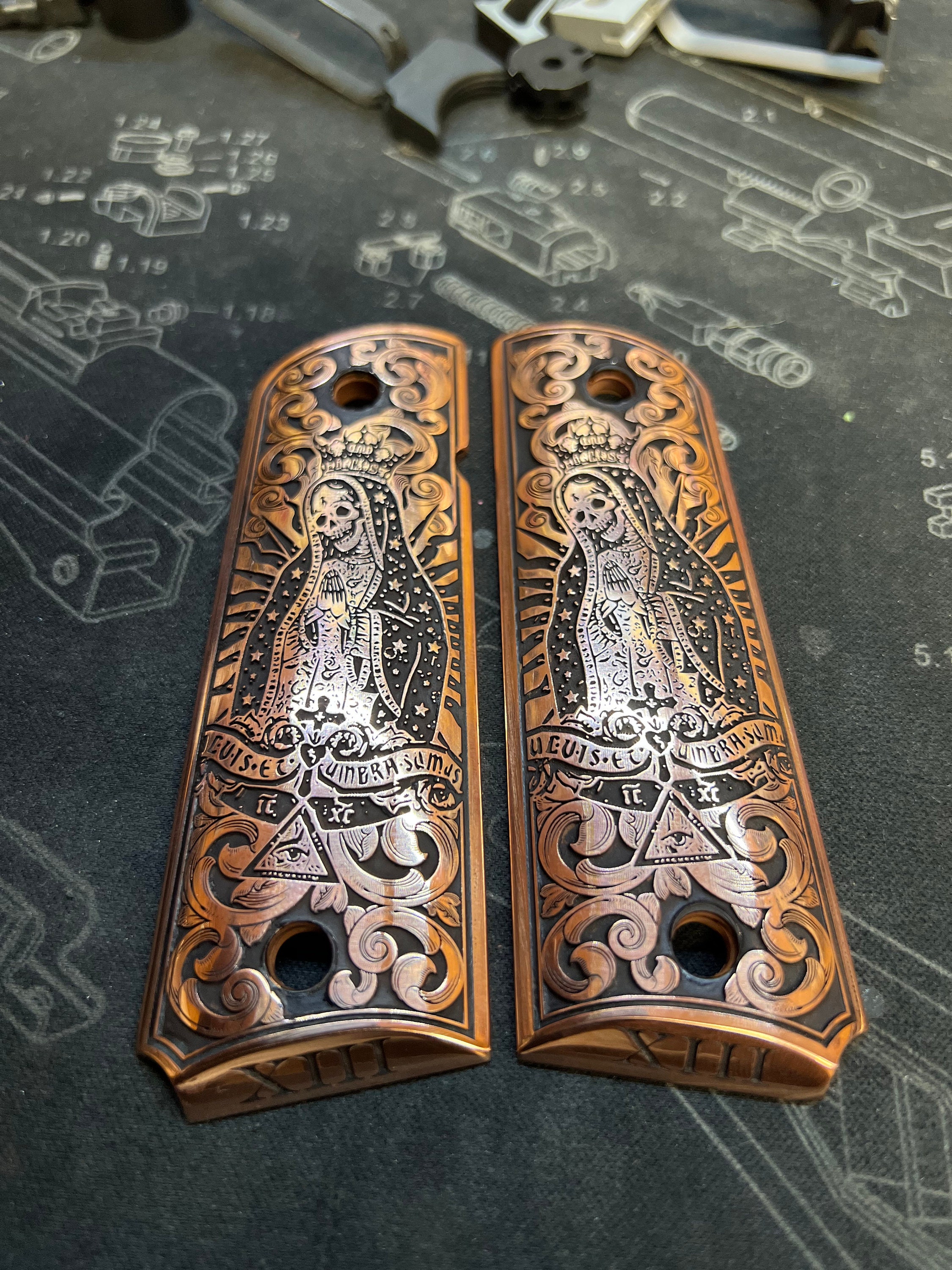 1911 grips pearl - Etsy 日本