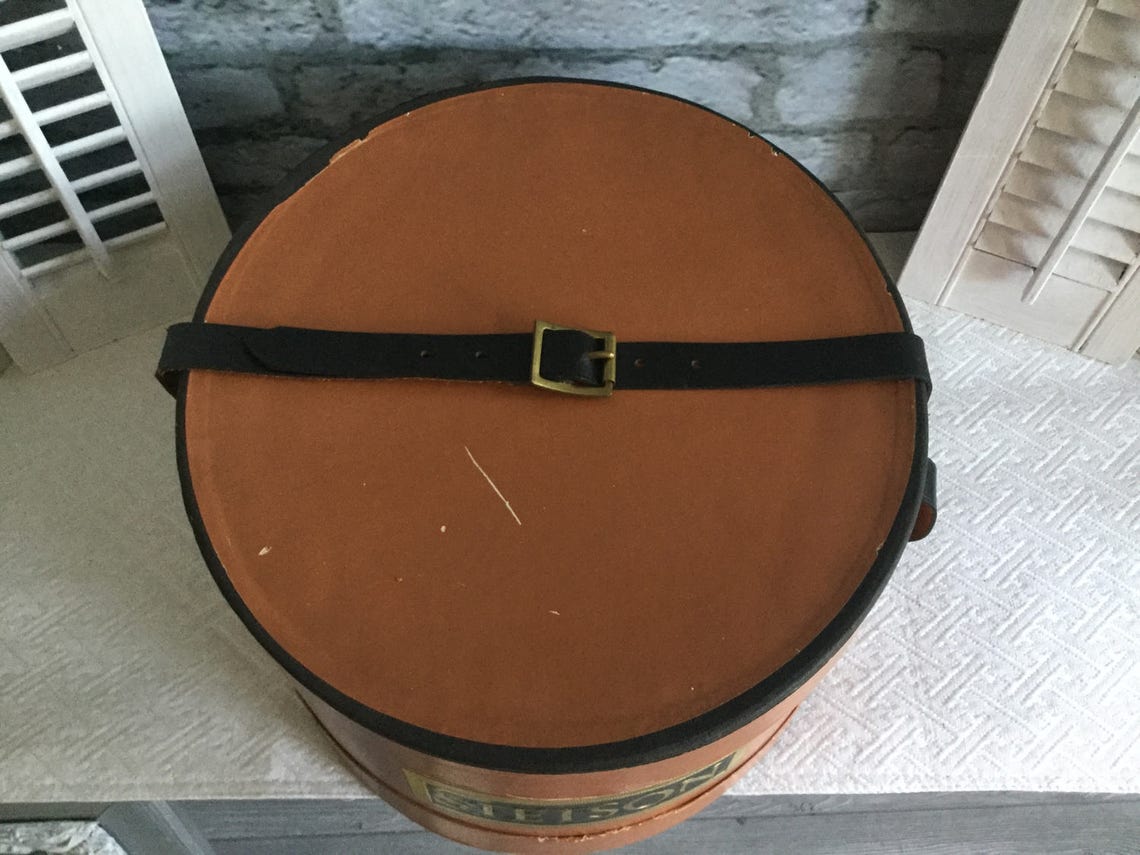 stetson travel hat box