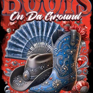 Boots On The Ground Blue png