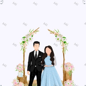 Marriage Invitation png digital file
