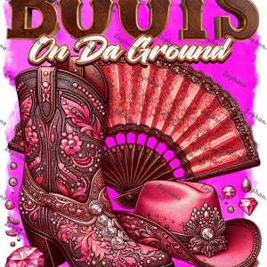 Boots On The Ground Pink png