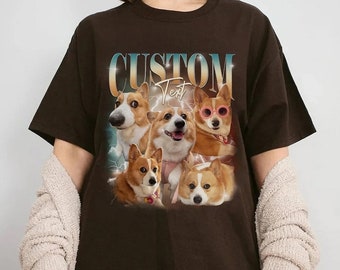 Custom Your Own Bootleg Idea Png , Custom Dog Bootleg Rap Tee, Custom Photo Shirt Png Digital