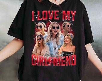 I Love My Girlfriend Custom Photo Shirt Png,Customize Photo Shirt,Personalized Shirt for Valentine's,Custom Bootleg Rap Tee Png Digital