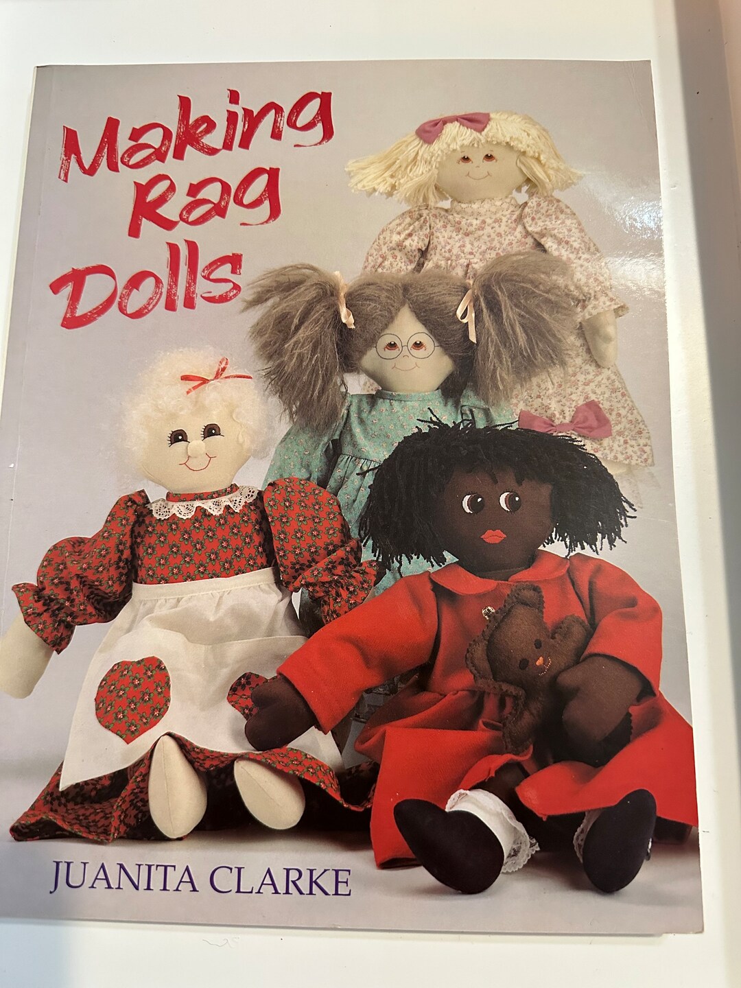 Making Rag Dolls by Juanita Clarke Softbound Book Etsy