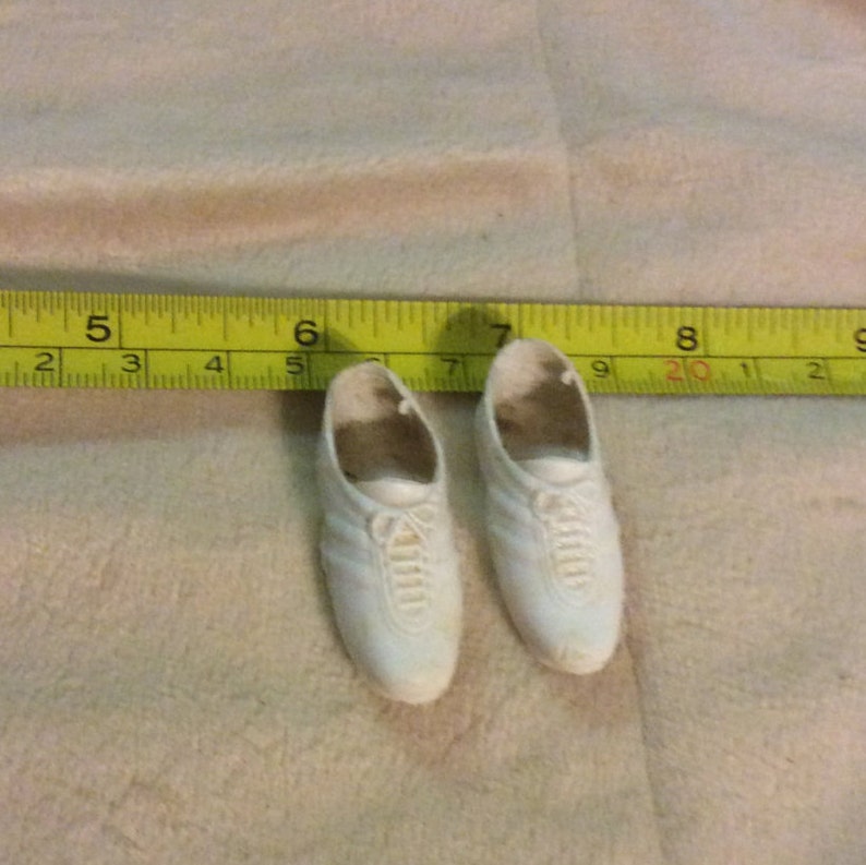 Vintage Mattel Ken Doll Barbie White Athletic Cleats Shoes Etsy