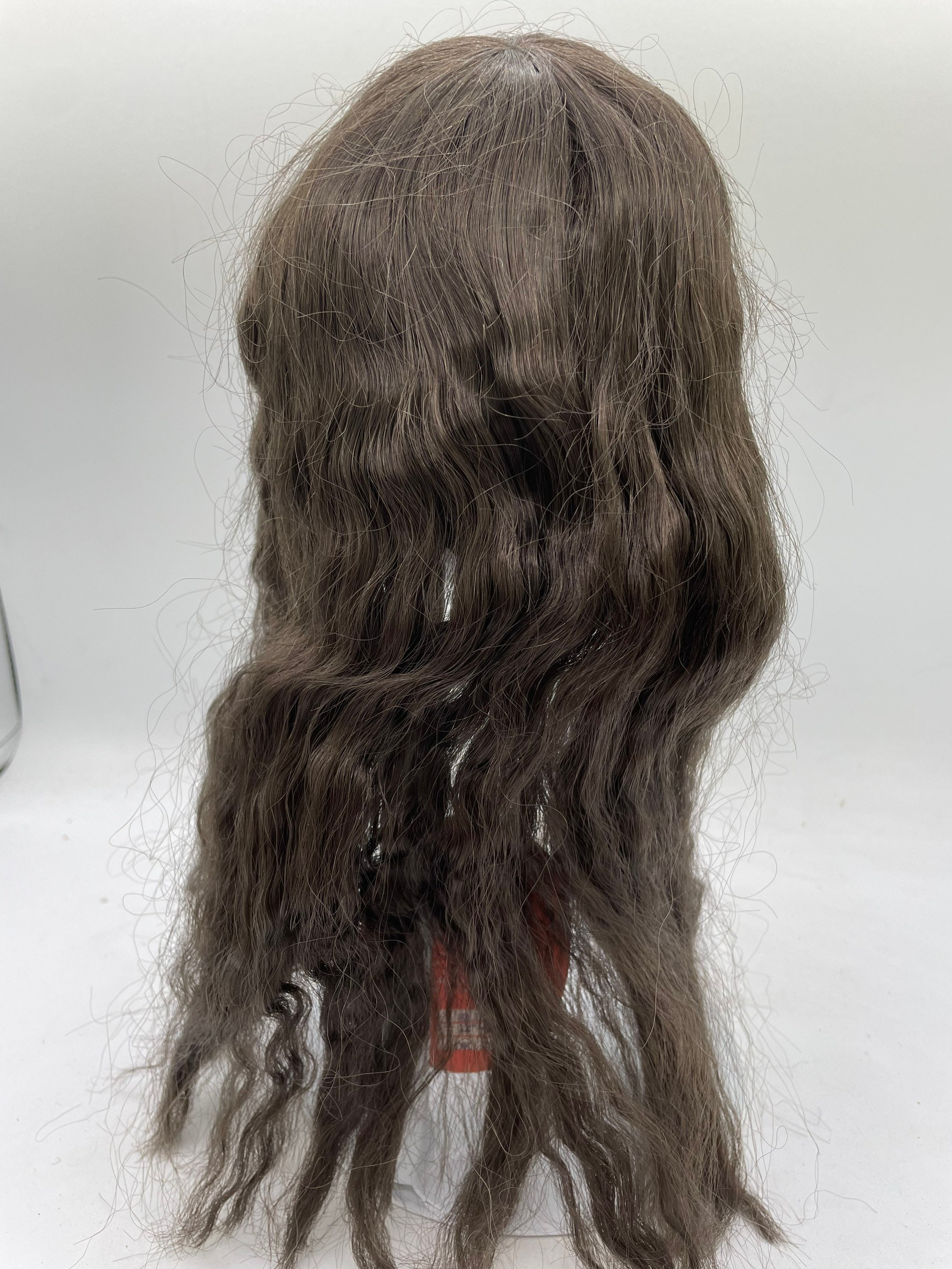 Monique ELISE Doll Wig Size 6/7 LIGHT BROWN Long Kinky Hair Full Cap ~NWT