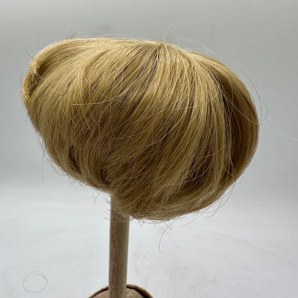 New Synthetic Doll Wig Short boy or baby style, blond Sz 8