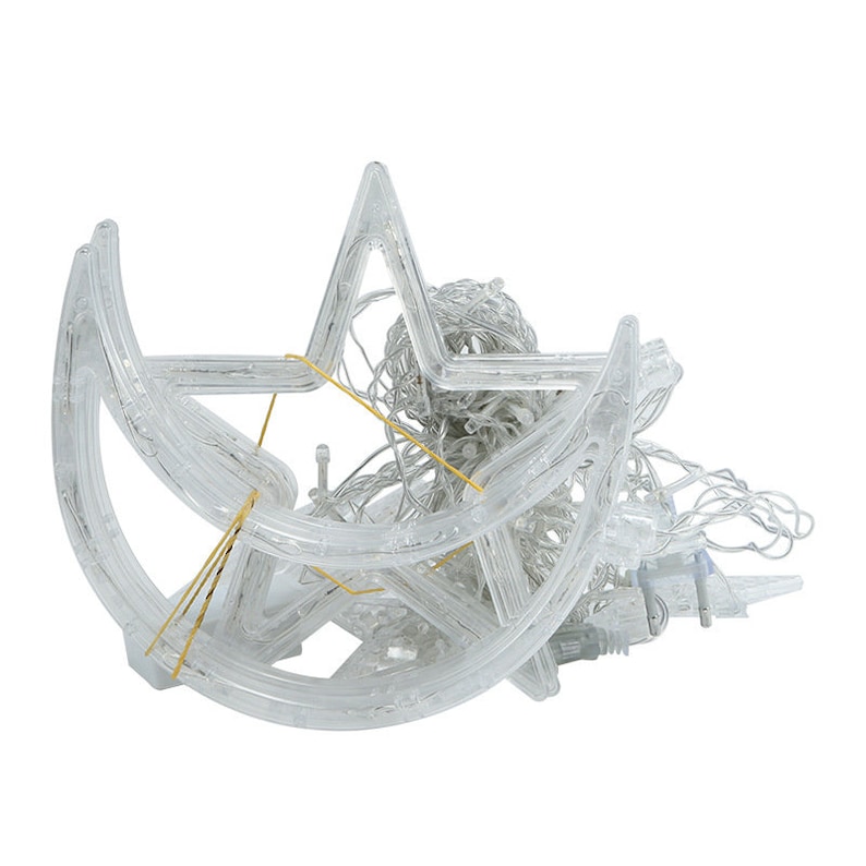 MagandangParol Star Moon Curtain String Lights - Thumbnail 5