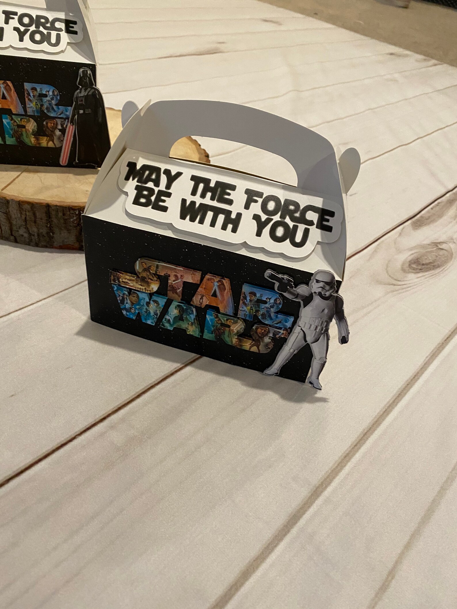 Star Wars favor box Etsy