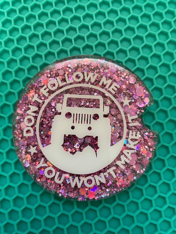 Jeep coasters Jeep car coasters Resin car coasters Etsy