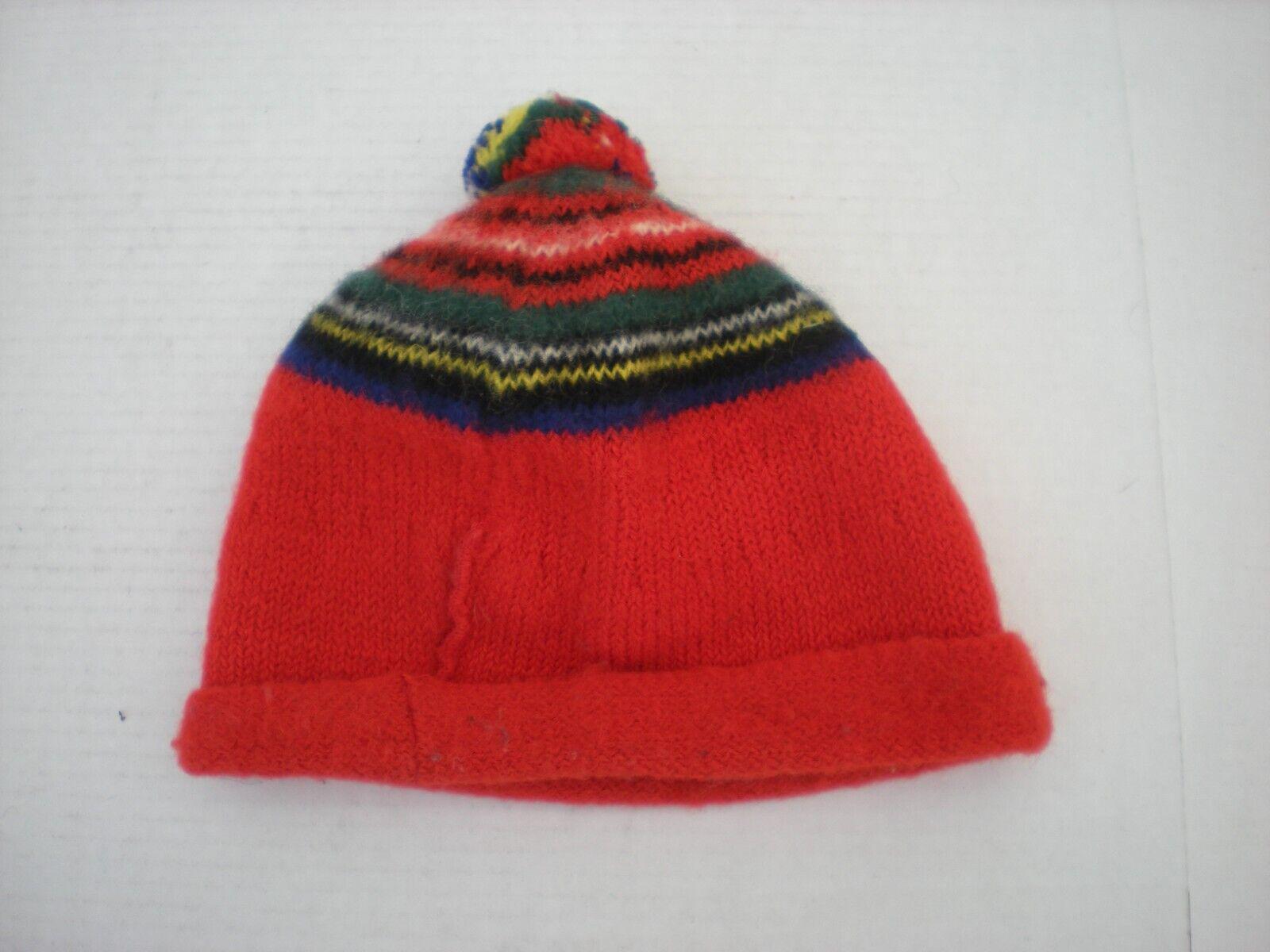Royal Stewart Wool Tam Beanie Vintage Plaid Lot 2 - Vintage Scottish Royal Stewart Wool Tartan Plaid Caps  main image 3