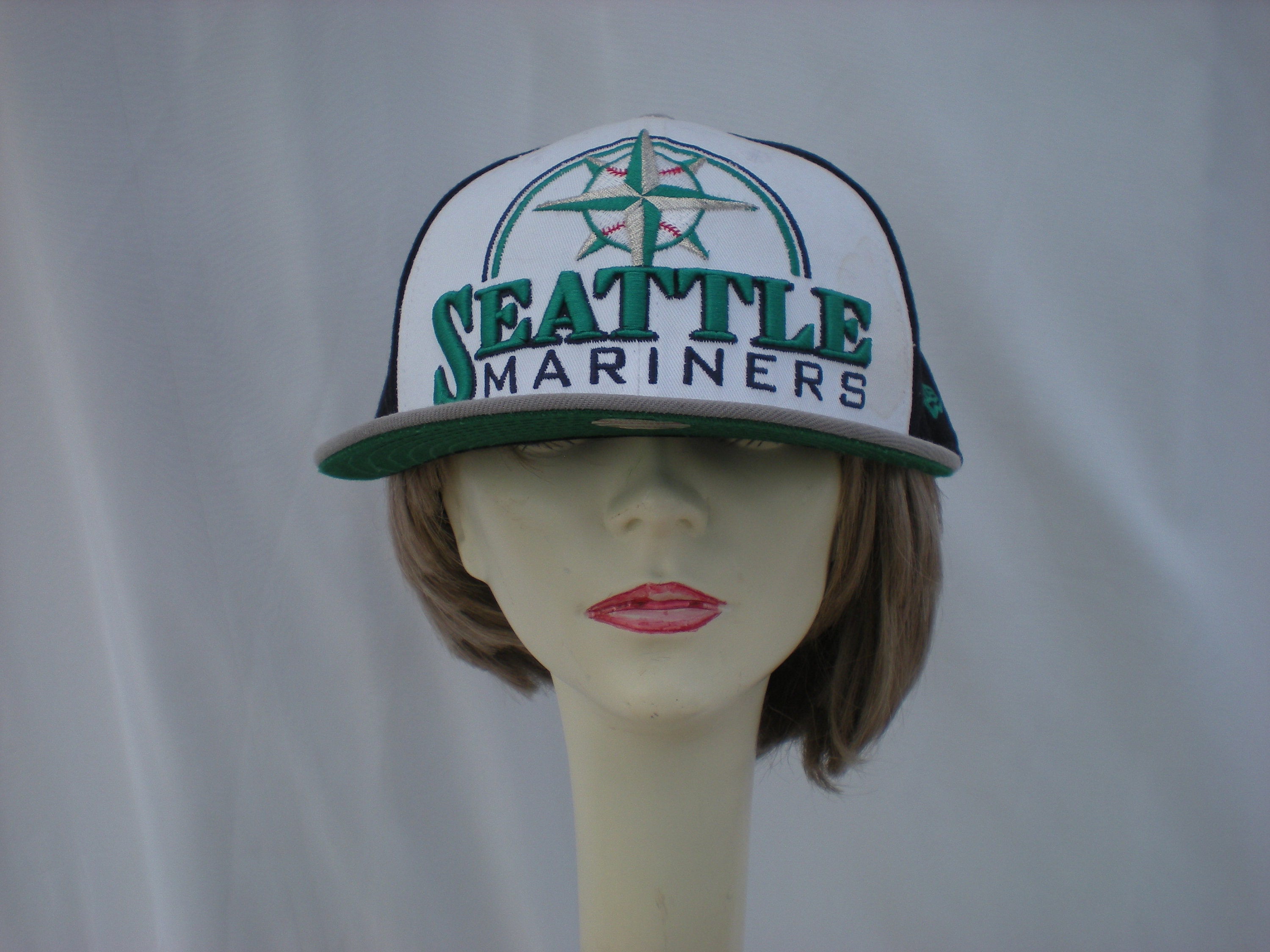 Vintage Mariners Seattle Washington State Baseball Trucker Hat Size 8 Cap Unisex Tractor Farmer Seed USA Spark Joy