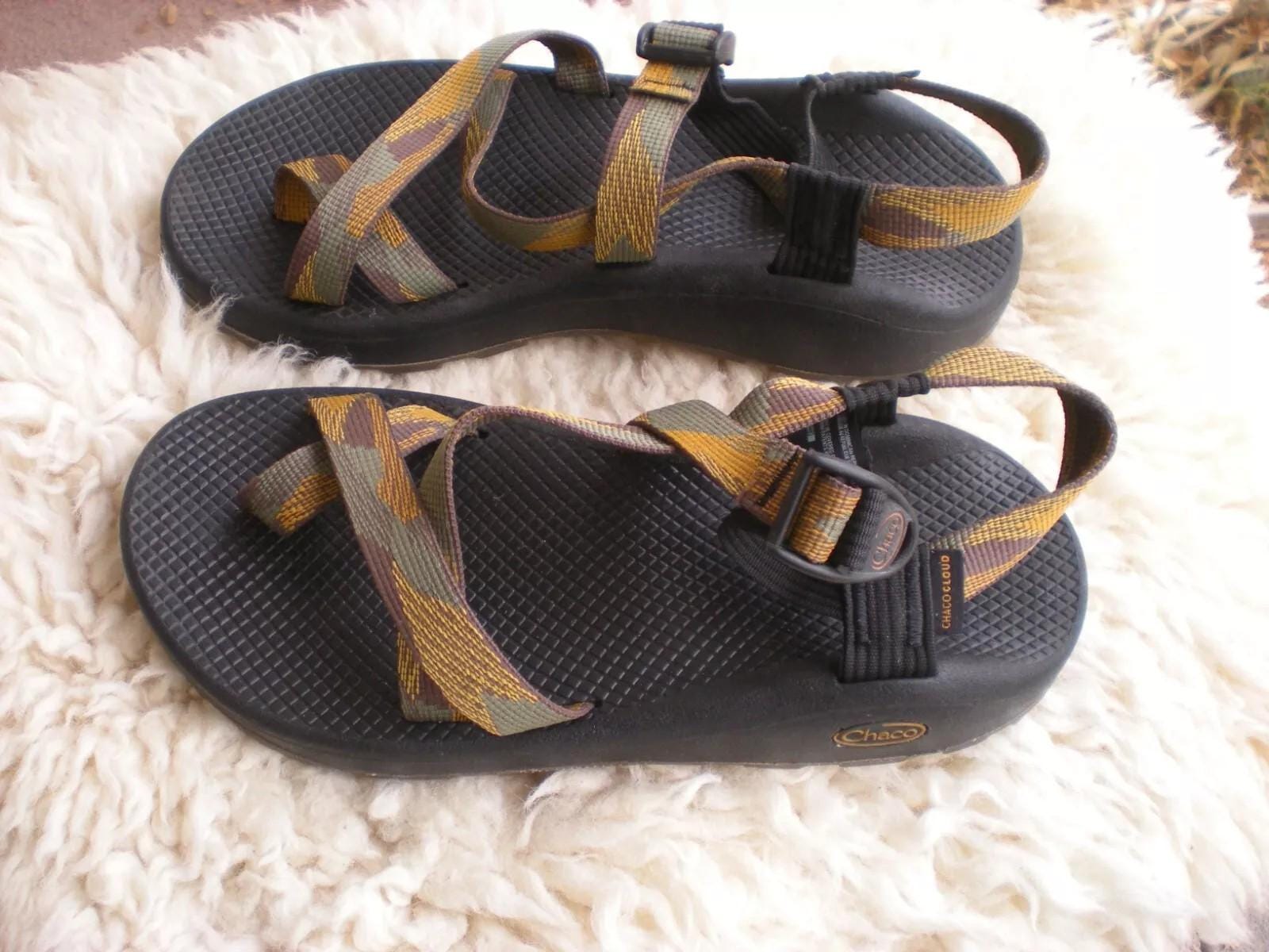 Chaco Black and Brown Strappy Sandals with Textured Sole Chaco Women main image 3